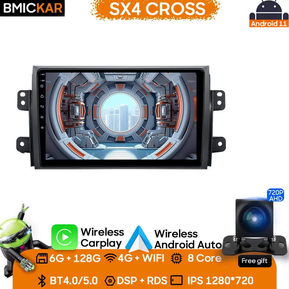Car Radio Multimedia Video Player Head Unit For Suzuki SX4 Cross 2006-2013 For Fiat Sedici Navigation GPS Android No 2din dvd
Car Radio Multimedia Video Player Head Unit For Suzuki SX4 Cross 2006-2013 For Fiat Sedici Navigation GPS Android No 2din dvd