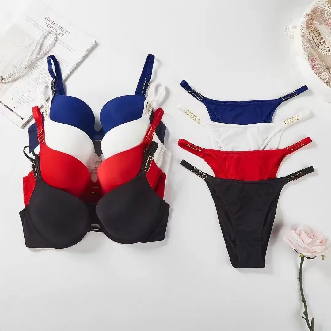 2023 New Women's Bra Set Sexy and Comfortable Women's Underwear Set Women's Panties Push-up Women's Bra Free Shipping Wholesale
2023 New Women's Bra Set Sexy and Comfortable Women's Underwear Set Women's Panties Push-up Women's Bra Free Shipping Wholesale