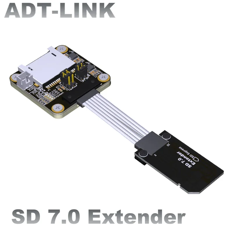 

ADT SD Male Female FPC Adapter Cable SDHC SDXC UHS-III Memory Card Reader SD 7.0 Extender Navigation RPI Car GPS Phone TV Camera