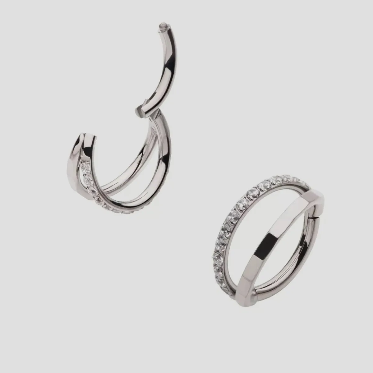 F136 Titanium Segment Clicker Nose Rings 16g Ear Tragus Cartilage Helix Hoops Piercing Earrings Jewelry
F136 Titanium Segment Clicker Nose Rings 16g Ear Tragus Cartilage Helix Hoops Piercing Earrings Jewelry