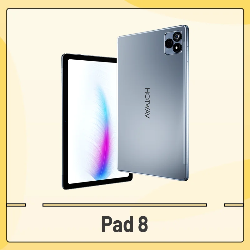HOTWAV Pad 8 Tablet 10.4'' 2K Display 8GB+256GB 13MP Camera Pad Unisoc T606 7500mAh Android 13 Tablet PC
HOTWAV Pad 8 Tablet 10.4'' 2K Display 8GB+256GB 13MP Camera Pad Unisoc T606 7500mAh Android 13 Tablet PC