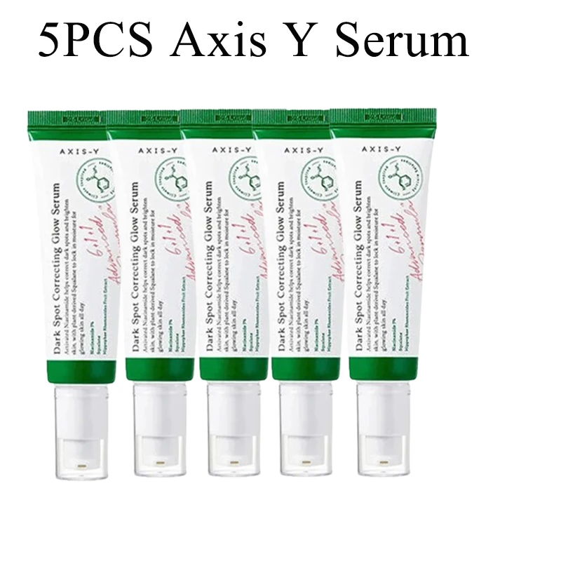 5pcs Axis-Y Dark Spot Correcting Glow Serum Original Improves Dull Skin Face Brightening Serum Lightens Soothes Original
5pcs Axis-Y Dark Spot Correcting Glow Serum Original Improves Dull Skin Face Brightening Serum Lightens Soothes Original