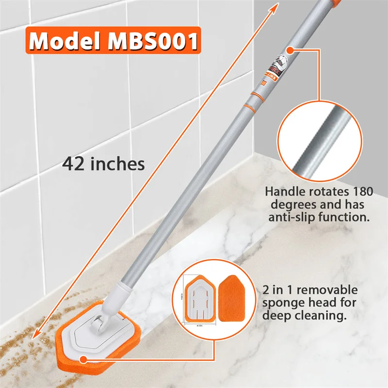 MATCC Adjustable Dusting Cleaning Brush Set Window Cleaner Tools Cleaning Scrub Household Bathroom Kitchen Wiper Sponge Brush
MATCC Adjustable Dusting Cleaning Brush Set Window Cleaner Tools Cleaning Scrub Household Bathroom Kitchen Wiper Sponge Brush