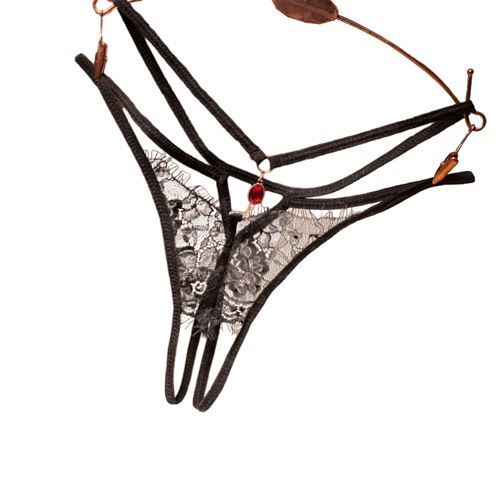 Women Sexy Transparent Underwear Crotchles Gemstone Thong G-String Panties Hollow Lingerie T-Back Seamless Briefs Tanga Thong
Women Sexy Transparent Underwear Crotchles Gemstone Thong G-String Panties Hollow Lingerie T-Back Seamless Briefs Tanga Thong