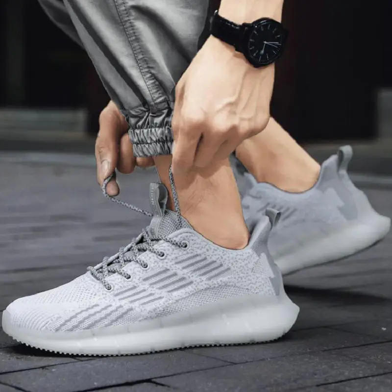 Professional Running Shoes For Men Lightweight Men's Designer Mesh Sneakers Lace-Up Male Outdoor Sports Tennis Training Shoe
Professional Running Shoes For Men Lightweight Men's Designer Mesh Sneakers Lace-Up Male Outdoor Sports Tennis Training Shoe