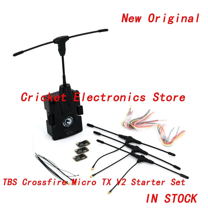 TBS Crossfire Micro TX V2 Starter Set with 3PCS Crossfire Nano RX SE for FPV Racing Freestyle Long Range
TBS Crossfire Micro TX V2 Starter Set with 3PCS Crossfire Nano RX SE for FPV Racing Freestyle Long Range