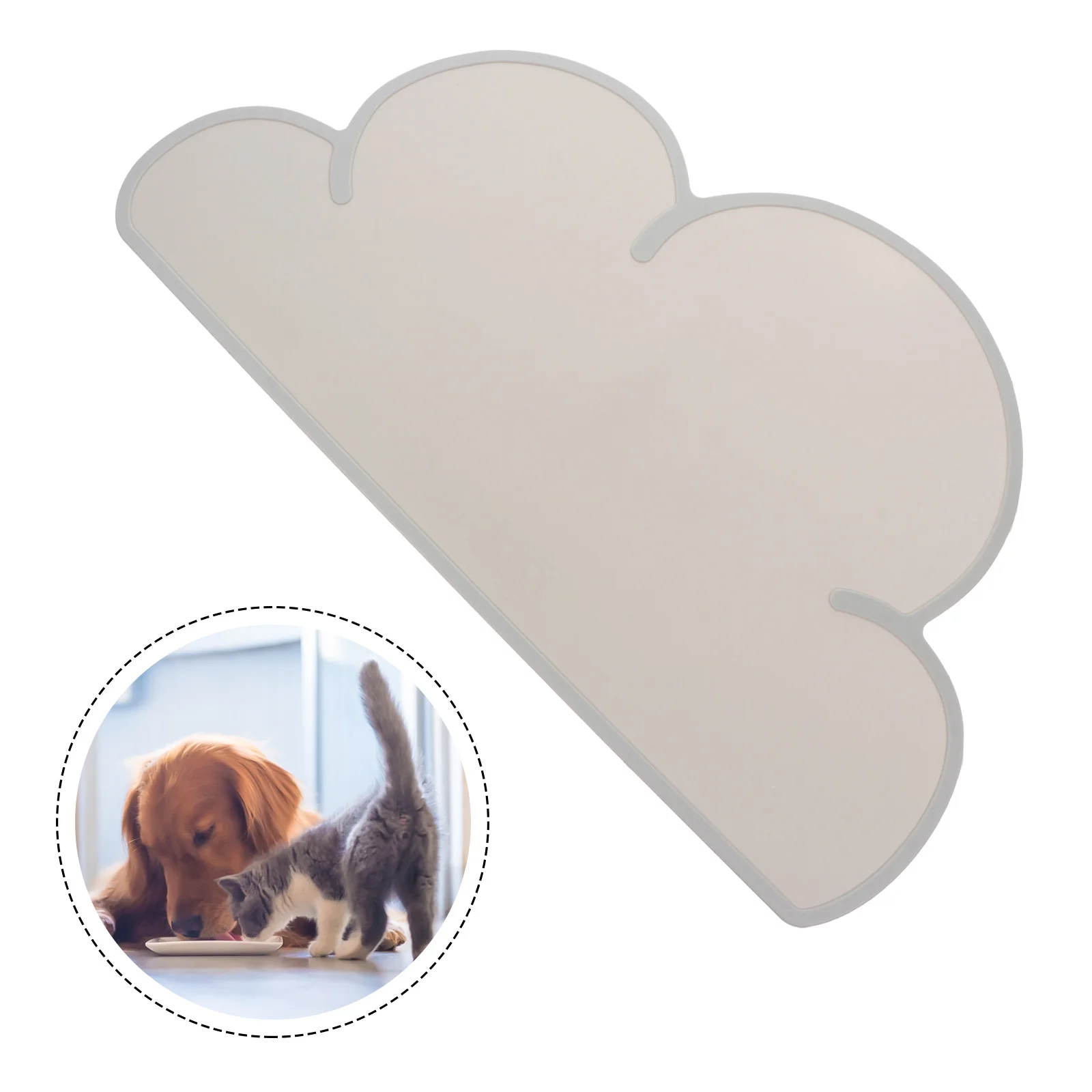 Round Placemats Silicone Pet Dog Feeding Floor Pad Dining Table Overflow Preventing Bowl Cat Child
Round Placemats Silicone Pet Dog Feeding Floor Pad Dining Table Overflow Preventing Bowl Cat Child