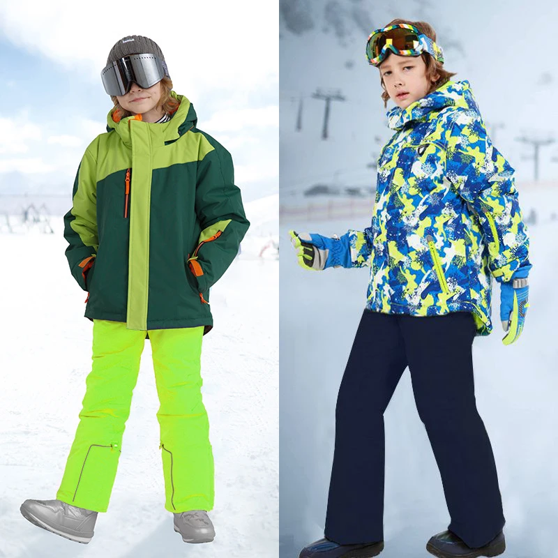 Waterproof Teeneger Boy Girl Snow Suits Outdoor Kids Ski Tracksuit Winter Warm Jacket Pants Snowboard Children Clothing Sets
Waterproof Teeneger Boy Girl Snow Suits Outdoor Kids Ski Tracksuit Winter Warm Jacket Pants Snowboard Children Clothing Sets