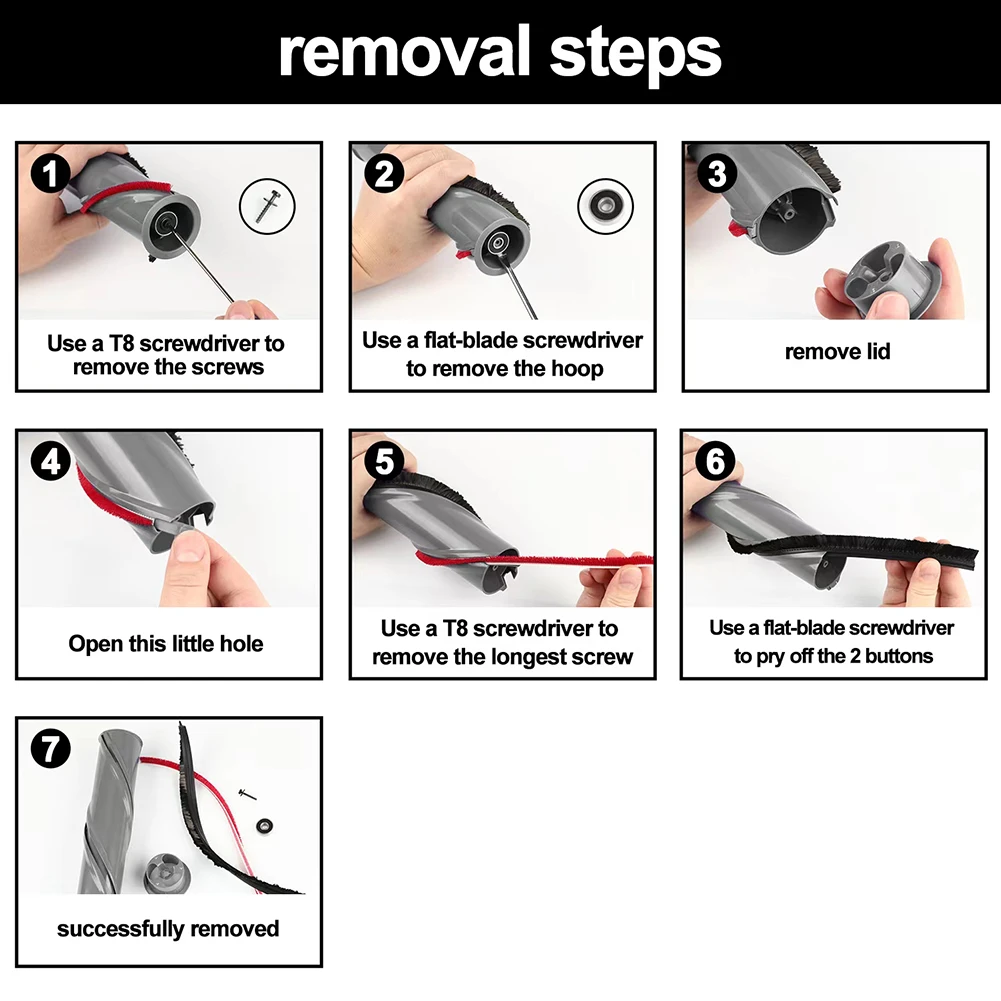 For Dyson V11 - V15 Plush Strips Spare Parts With Screwdriver 26cm Long High Resistance Performance Plush Strips
For Dyson V11 - V15 Plush Strips Spare Parts With Screwdriver 26cm Long High Resistance Performance Plush Strips