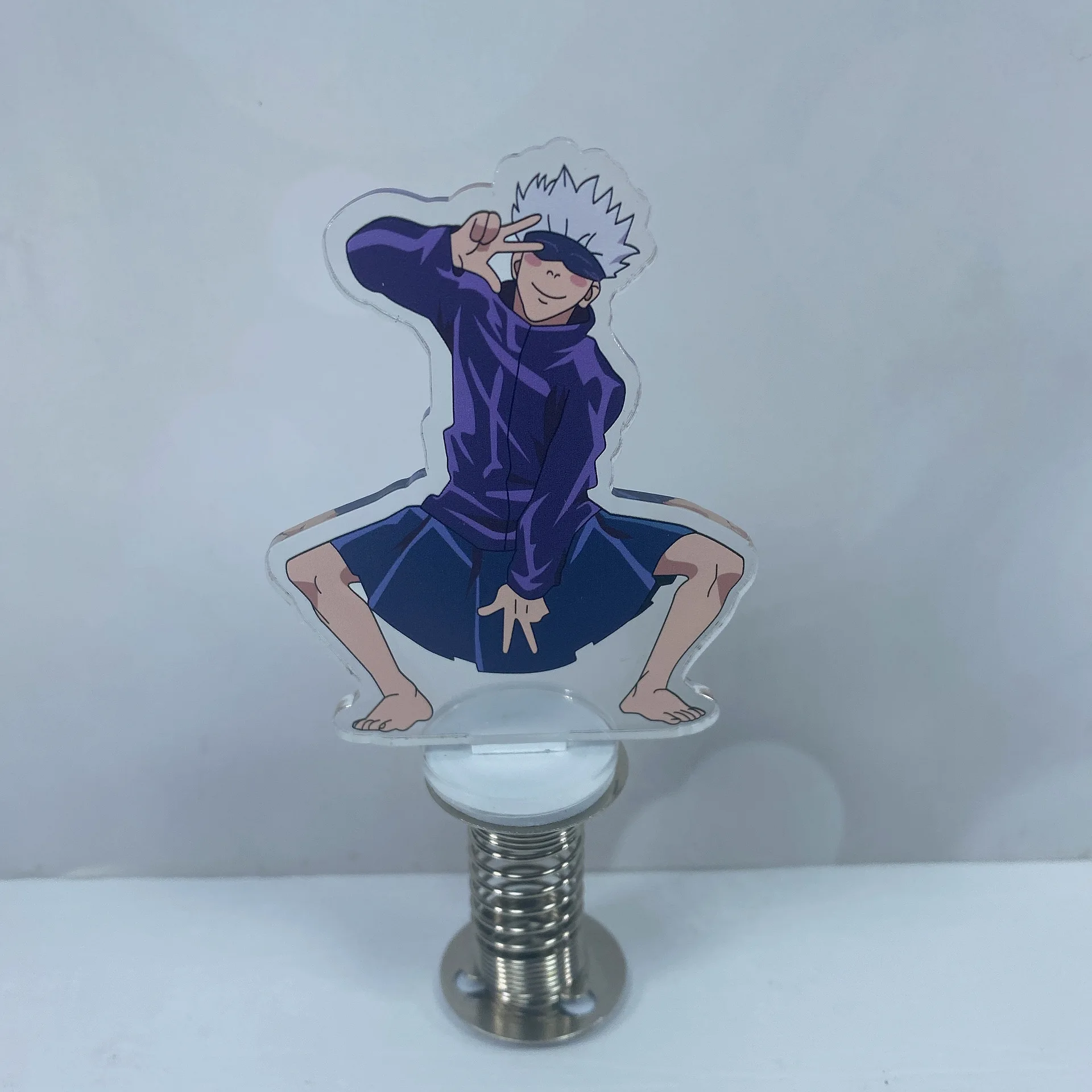 Anime Jujutsu Kaisen Acrylic Spring Shake Happy Standing Sign Gojo Satoru Airplan Stand Figure Model Plate Desk Decor Toy Gifts
Anime Jujutsu Kaisen Acrylic Spring Shake Happy Standing Sign Gojo Satoru Airplan Stand Figure Model Plate Desk Decor Toy Gifts