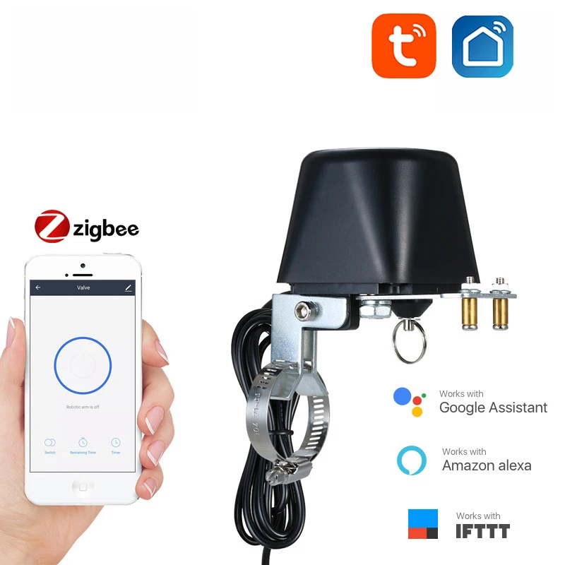 Tuya Smart Life Wifi/Zigbee Water Valve Controller Timer Auto Switch via Alexa Smartthings Home Assistant Yandex Station 2 Alice
Tuya Smart Life Wifi/Zigbee Water Valve Controller Timer Auto Switch via Alexa Smartthings Home Assistant Yandex Station 2 Alice