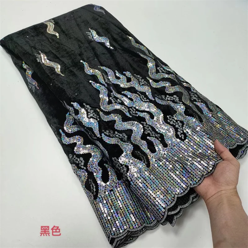 African Flannel Lace Fabric 2022 High Quality Sequin Lace French Nigeria Mesh Lace Embroidery Fabric For Wedding Sewing
African Flannel Lace Fabric 2022 High Quality Sequin Lace French Nigeria Mesh Lace Embroidery Fabric For Wedding Sewing
