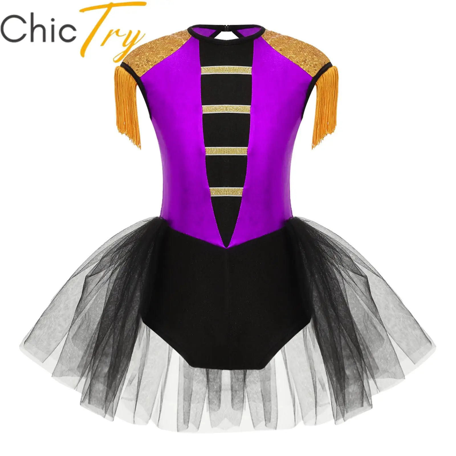 Kids Girls Circus Ringmaster Tutu Costume Halloween Carnival Party Sequins Leotard Dress for Stage Performance Roleplay Dress Up
Kids Girls Circus Ringmaster Tutu Costume Halloween Carnival Party Sequins Leotard Dress for Stage Performance Roleplay Dress Up