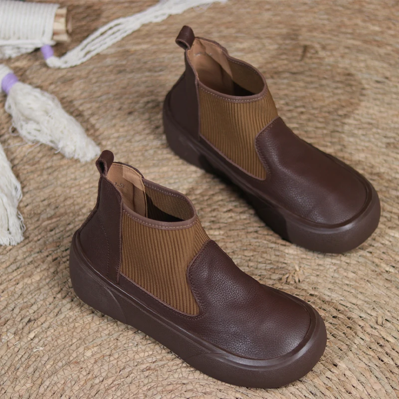 Women Winter Flats Chelsea Amkle Boots Platform Casual Cozy New Shoes Walking Designer Women 2024 Trend Fashion Chaussure Femme
Women Winter Flats Chelsea Amkle Boots Platform Casual Cozy New Shoes Walking Designer Women 2024 Trend Fashion Chaussure Femme