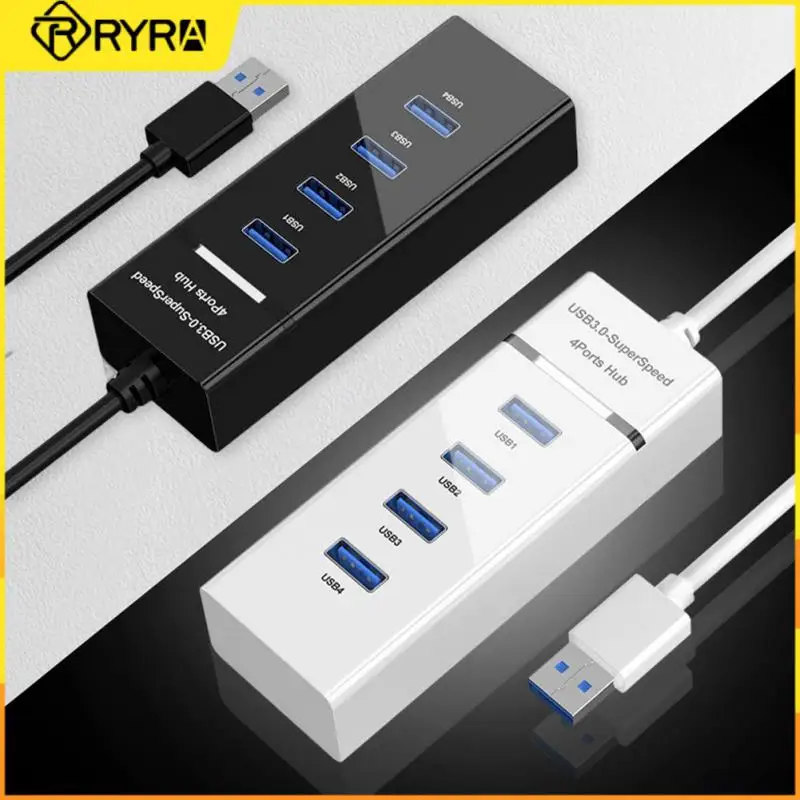 RYRA USB3.0 Hub 4 Port Extension Super Speed Data Transfer USB Charge Port Adapter Compatible with Windows 7/8/9/10/Vista/XP/MAC
RYRA USB3.0 Hub 4 Port Extension Super Speed Data Transfer USB Charge Port Adapter Compatible with Windows 7/8/9/10/Vista/XP/MAC