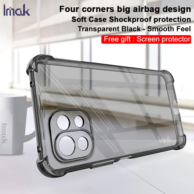 

Mi 11T t 11 Lite NE 5G Crystal Case IMAK 360 Protect Back Shell for Xiaomi 11 Ultra Case Redmi Note 11 Pro Plus Mi11 s 11s Funda