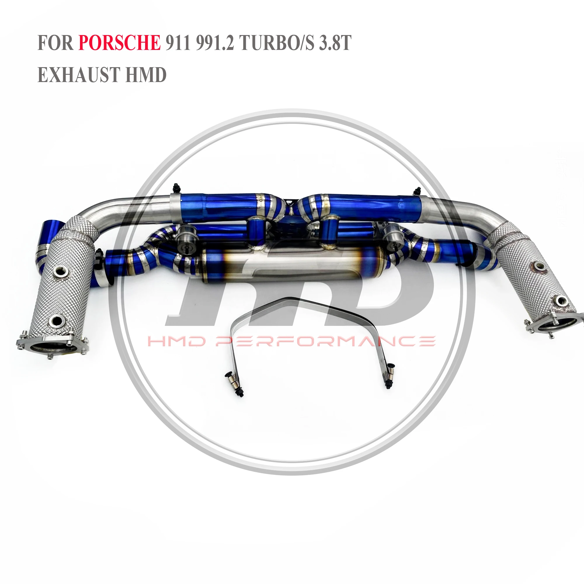 HMD titanium alloy valve exhaust For Porsche 991.2 3.8T Turbos dowpipe catback Tips performance upgrade
HMD titanium alloy valve exhaust For Porsche 991.2 3.8T Turbos dowpipe catback Tips performance upgrade