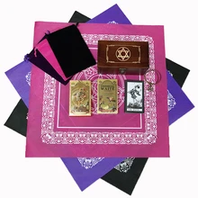 Wooden Box Tarot Card Gift Box Pvc Gold Leaf Table Game Card Prediction Set Luxury Waterproof with Manual Divination
Wooden Box Tarot Card Gift Box Pvc Gold Leaf Table Game Card Prediction Set Luxury Waterproof with Manual Divination