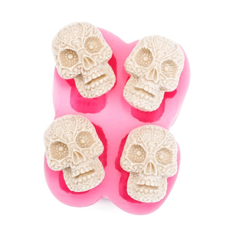 E0BF 3D Skeleton for Head Skull Silicone Mold DIY Chocolate Candy Resin Casting Mold
E0BF 3D Skeleton for Head Skull Silicone Mold DIY Chocolate Candy Resin Casting Mold