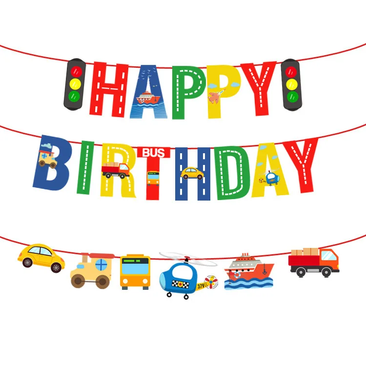 Traffic Themed Party Decor, Happy Birthday Banner, Aircraft, Cars, Digger, Boats, Garland for Kids, Transportation Party Supplie
Traffic Themed Party Decor, Happy Birthday Banner, Aircraft, Cars, Digger, Boats, Garland for Kids, Transportation Party Supplie