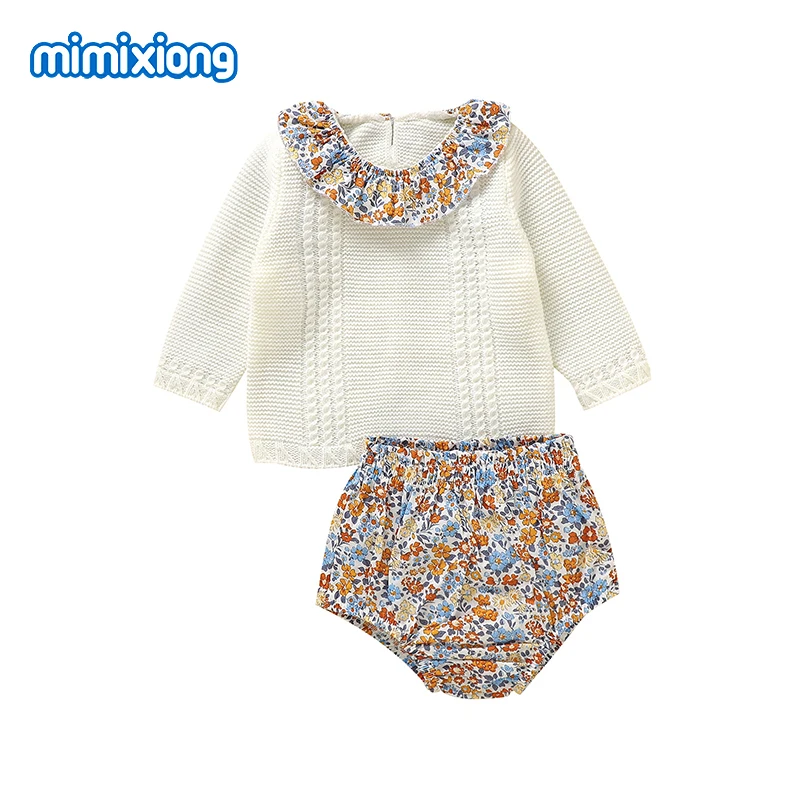 Autumn Baby Girls Clothes Set Winter Casual Long Sleeve Knitted T-Shirt+Floral Bottoms Outfits Sets for Newborn Infant 1-3Y Suit
Autumn Baby Girls Clothes Set Winter Casual Long Sleeve Knitted T-Shirt+Floral Bottoms Outfits Sets for Newborn Infant 1-3Y Suit