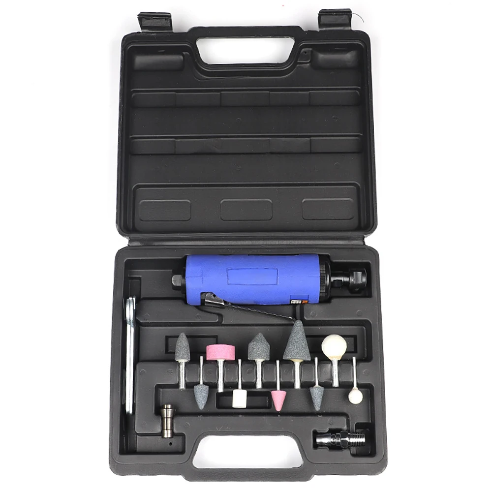 Pneumatic Die Grinder Machine Air Compressor Grinding Tool High-Speed Mill Engraving Polishing Tool Kit For Tire Repair 1/4PT
Pneumatic Die Grinder Machine Air Compressor Grinding Tool High-Speed Mill Engraving Polishing Tool Kit For Tire Repair 1/4PT