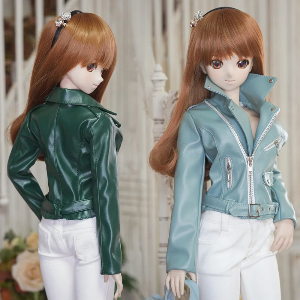 D04-B272 children handmade toy BJD/SD doll clothes 1/3 1/4 big girl 65cm doll green leather clothing 1pcs
D04-B272 children handmade toy BJD/SD doll clothes 1/3 1/4 big girl 65cm doll green leather clothing 1pcs