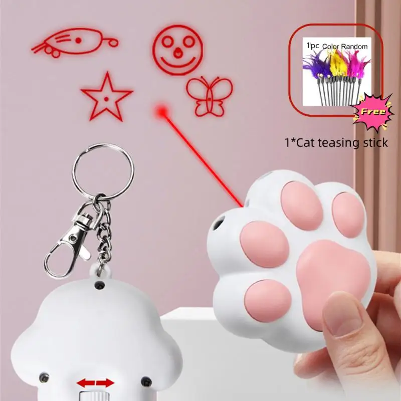 Pet Toys Cat USB Rechargeable Multifunctional Pet Laser Toy For Cats Interactive Funny Kitten Training Laser Toy Cat Accessories
Pet Toys Cat USB Rechargeable Multifunctional Pet Laser Toy For Cats Interactive Funny Kitten Training Laser Toy Cat Accessories
