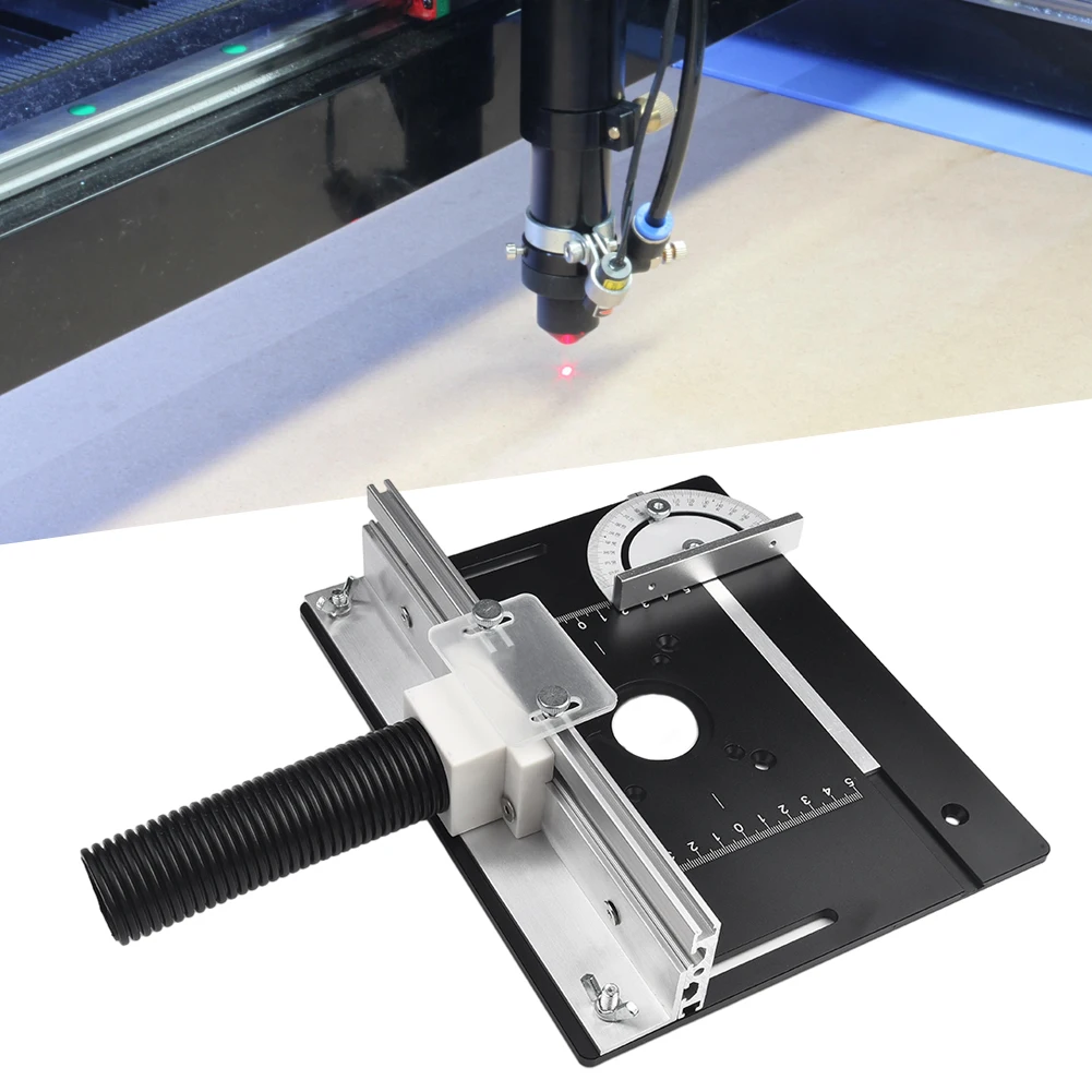 High Quality Edger Edger Lifting Table Router Table Silve Trimmer Woodworking Tools 9.4 X 7.9in Aluminum Alloy
High Quality Edger Edger Lifting Table Router Table Silve Trimmer Woodworking Tools 9.4 X 7.9in Aluminum Alloy