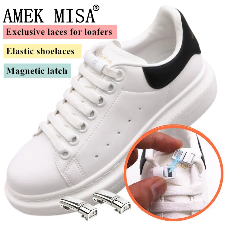 Freeshipping 1 Set No Tie Shoelaces Metal Magnetic Elastic Shoe Laces for Kids&Adult Sneakers Shoelace One Size Fits All Shoes
Freeshipping 1 Set No Tie Shoelaces Metal Magnetic Elastic Shoe Laces for Kids&Adult Sneakers Shoelace One Size Fits All Shoes