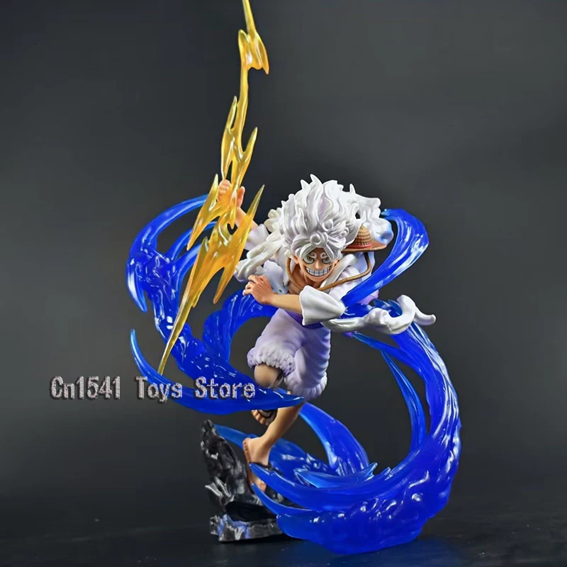 43cm Anime GK JK Lightning Luffy Gear 5 Figure One Piece Figurine Awakening Monkey D Luffy Nika Figure PVC Collectible Model Toy
43cm Anime GK JK Lightning Luffy Gear 5 Figure One Piece Figurine Awakening Monkey D Luffy Nika Figure PVC Collectible Model Toy