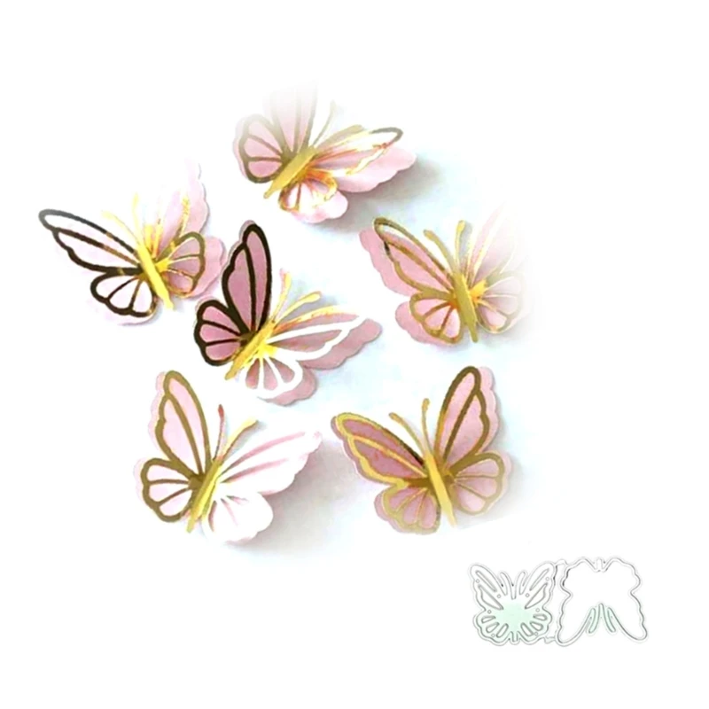 

Butterfly Metal Cutting Dies Cuts Embossing Stencils Template Mould for DIY Scrapbooking Album Decorative Paper Dies Card Making