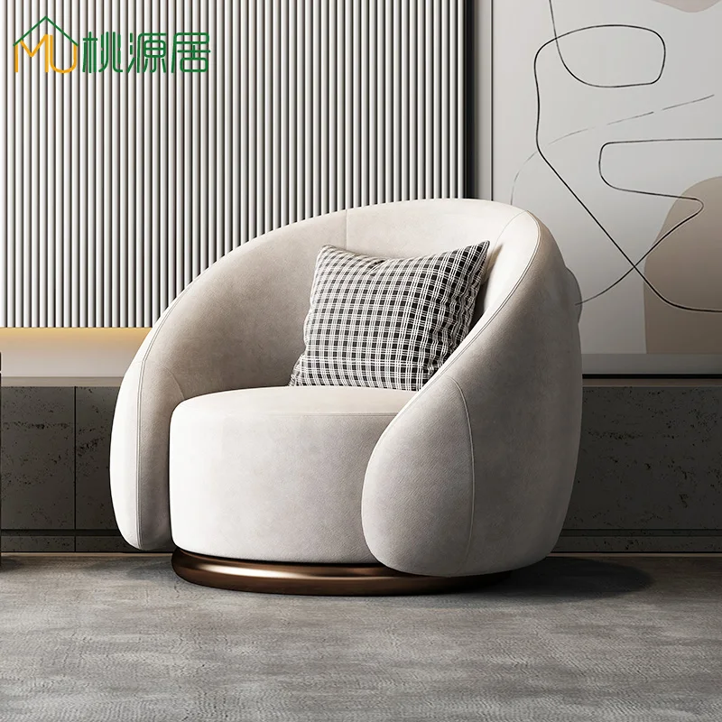 XK Light Luxury Leisure Chair Nordic Short Velvet Lounge Sofa Rotating Armchair
XK Light Luxury Leisure Chair Nordic Short Velvet Lounge Sofa Rotating Armchair