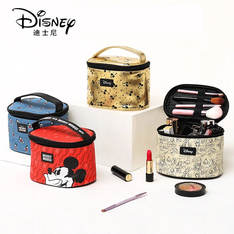 New Disney PU waterproof crossbody bag Portable bucket Makeup bag Cartoon cute large capacity storage toiletry bag
New Disney PU waterproof crossbody bag Portable bucket Makeup bag Cartoon cute large capacity storage toiletry bag