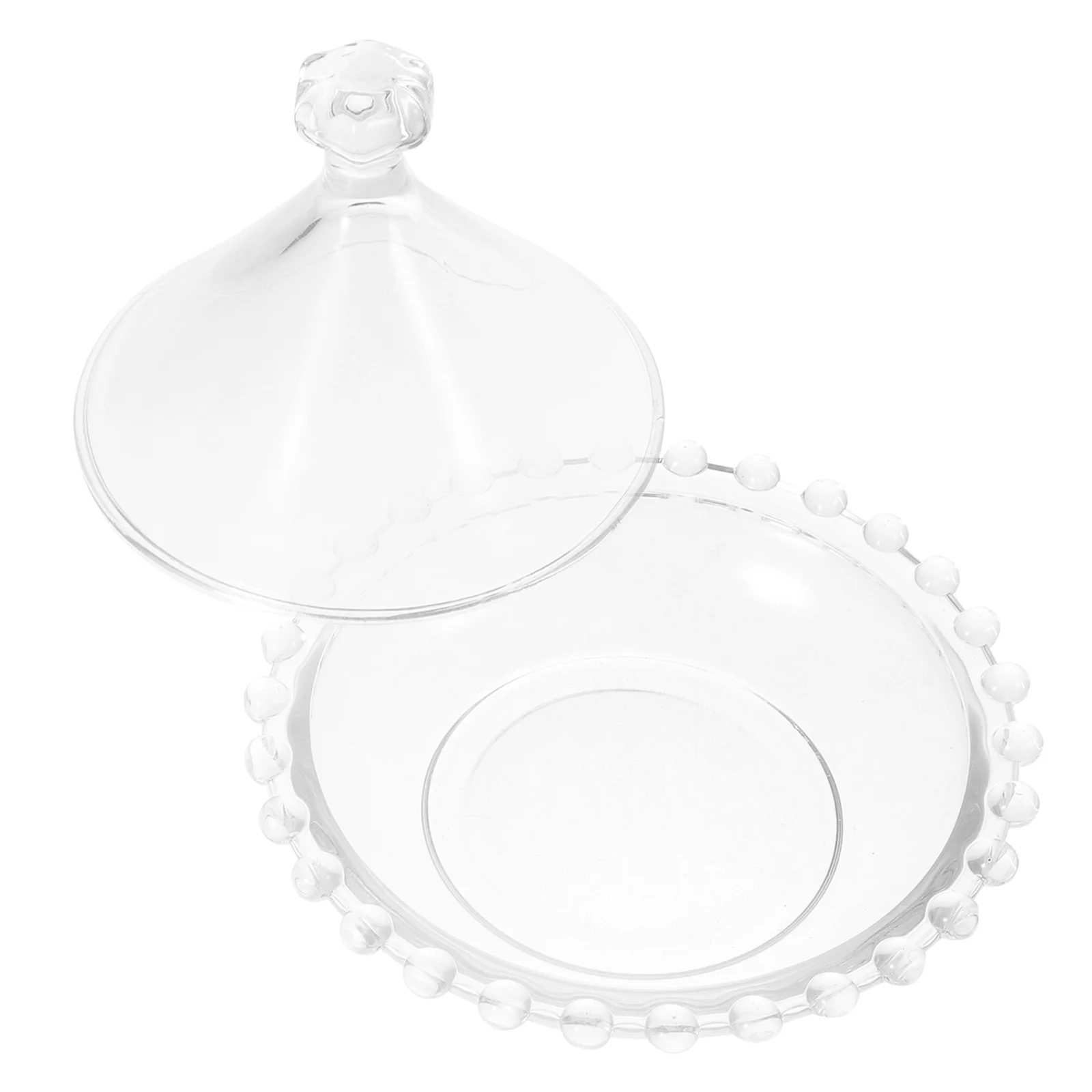 Mini Cake Plate Glass Cupcake Stand with Dome Lid Small Cake Display Stand for Wedding
Mini Cake Plate Glass Cupcake Stand with Dome Lid Small Cake Display Stand for Wedding