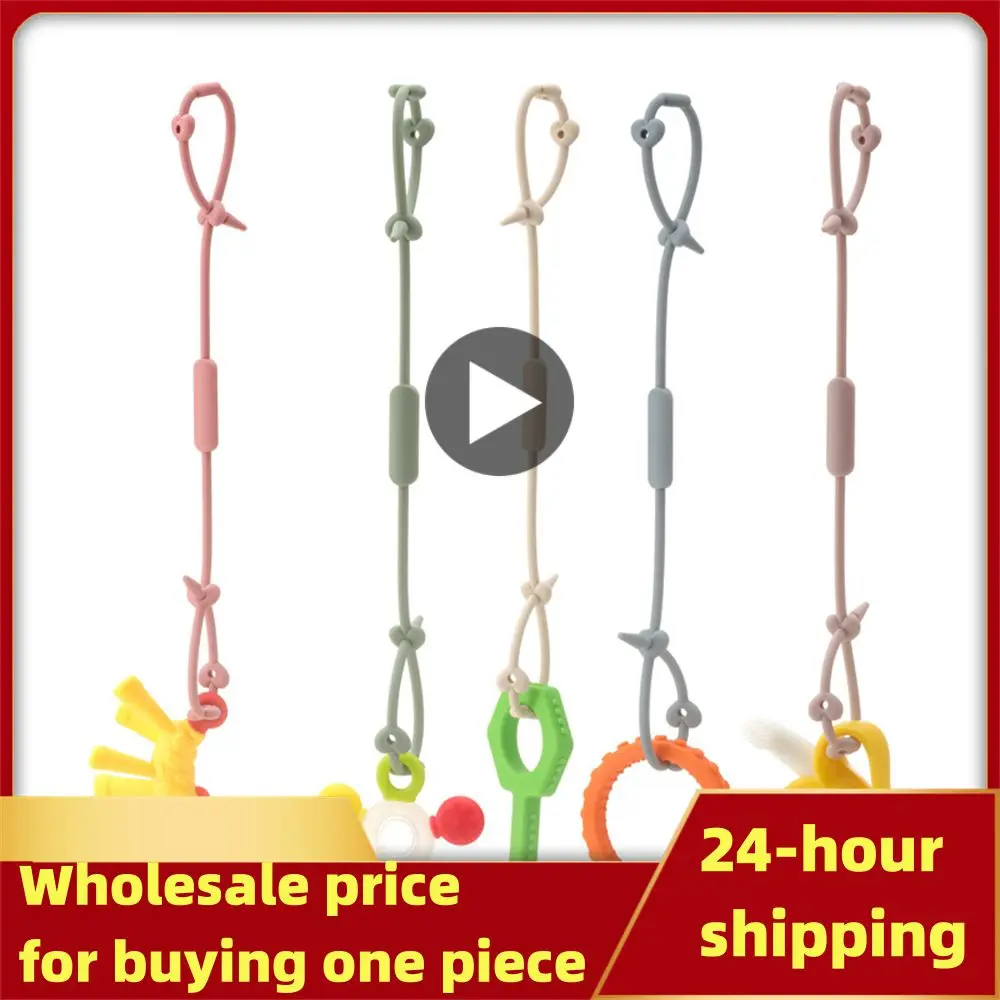 Silicone Pacifier Chain Easy To Clean Baby Pacify Baby Supplies Anti-drop Gutar Nipple And Accessories Nipple Anti-loss Rope
Silicone Pacifier Chain Easy To Clean Baby Pacify Baby Supplies Anti-drop Gutar Nipple And Accessories Nipple Anti-loss Rope