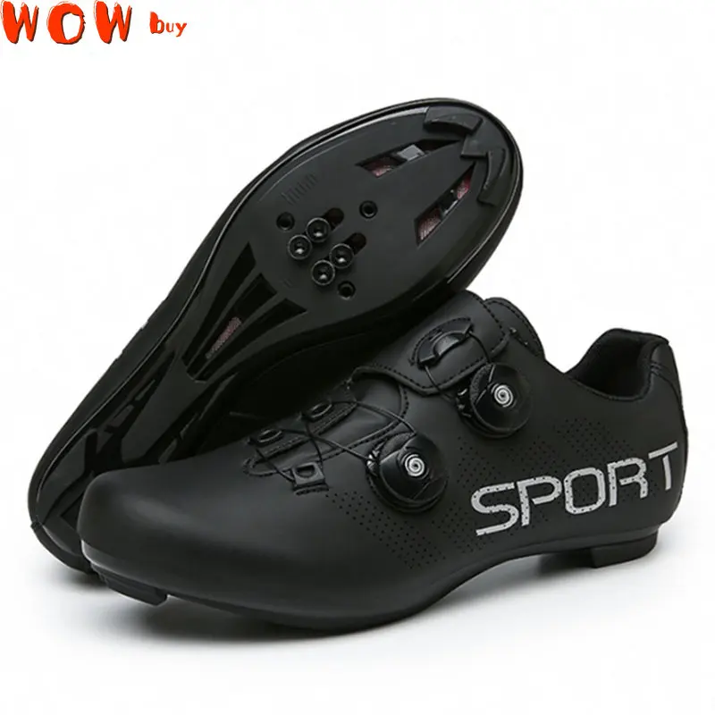 

Ultralight Cycling Shoes MTB Outdoor Breathable Self-Locking Bicycle Sneakers Men Racing Road Bike SPD Cleat Shoes