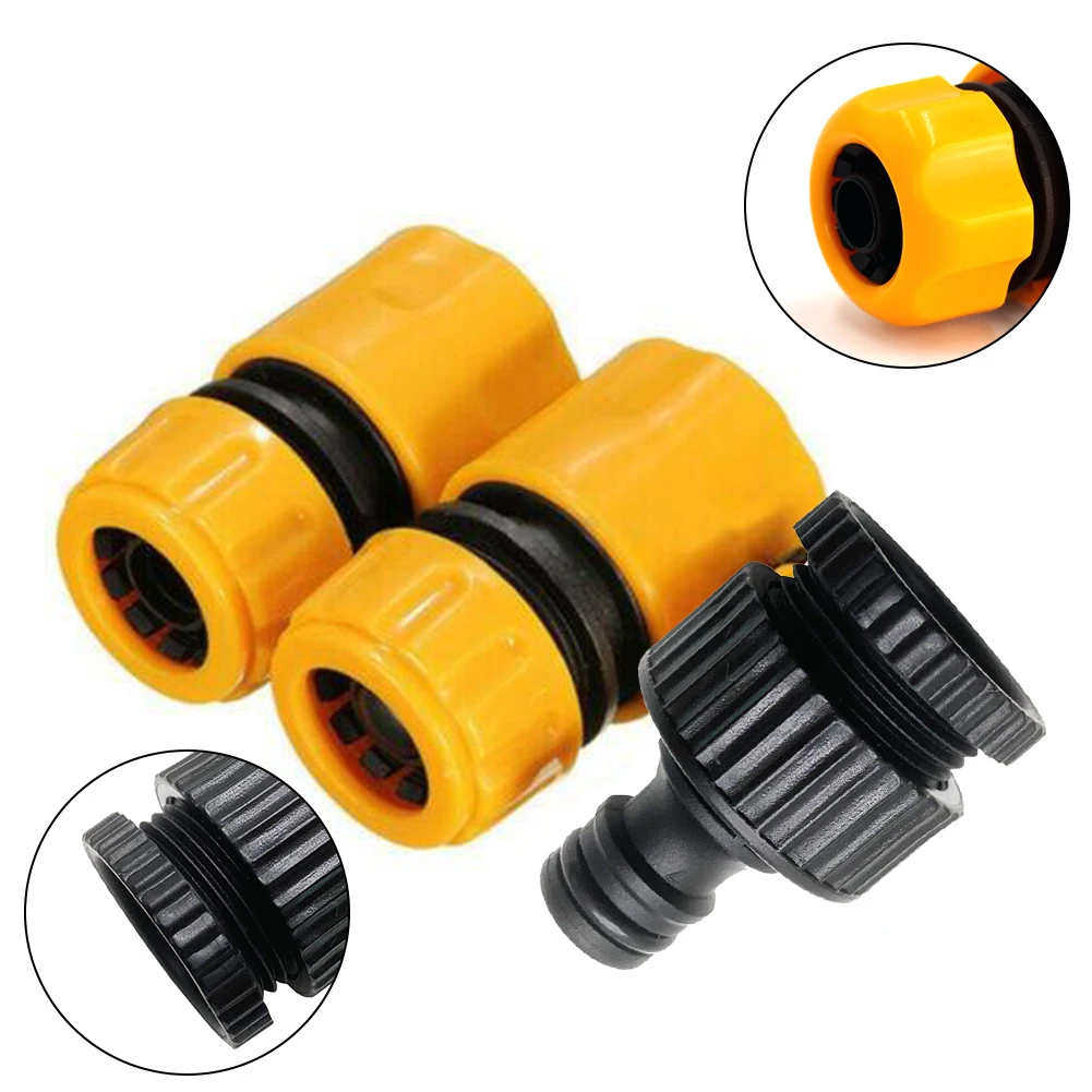 Durable Hose Connector Adaptor 3Pcs/set Accessory Adapter Fitting Garden Watering Garden Hose Gardening Plastic
Durable Hose Connector Adaptor 3Pcs/set Accessory Adapter Fitting Garden Watering Garden Hose Gardening Plastic