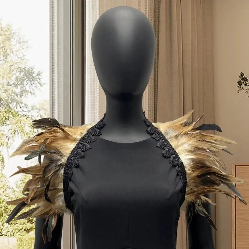 Feather Shawl Soft Feather Shrug Shawl With Adjustable Lace Decor For Cosplay Party Stage Performance Elegant For Dancer
Feather Shawl Soft Feather Shrug Shawl With Adjustable Lace Decor For Cosplay Party Stage Performance Elegant For Dancer