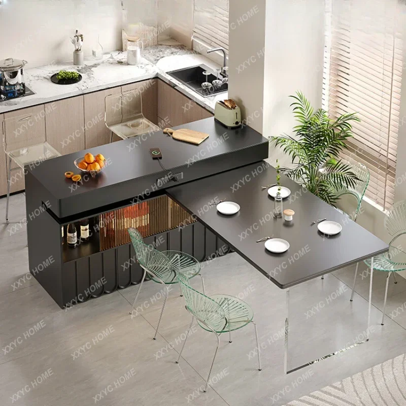 Suspension Kitchen Island Dining Table Integrated High-End Household Small Apartment French Kitchen Stone Plate Medium Kitchen
Suspension Kitchen Island Dining Table Integrated High-End Household Small Apartment French Kitchen Stone Plate Medium Kitchen