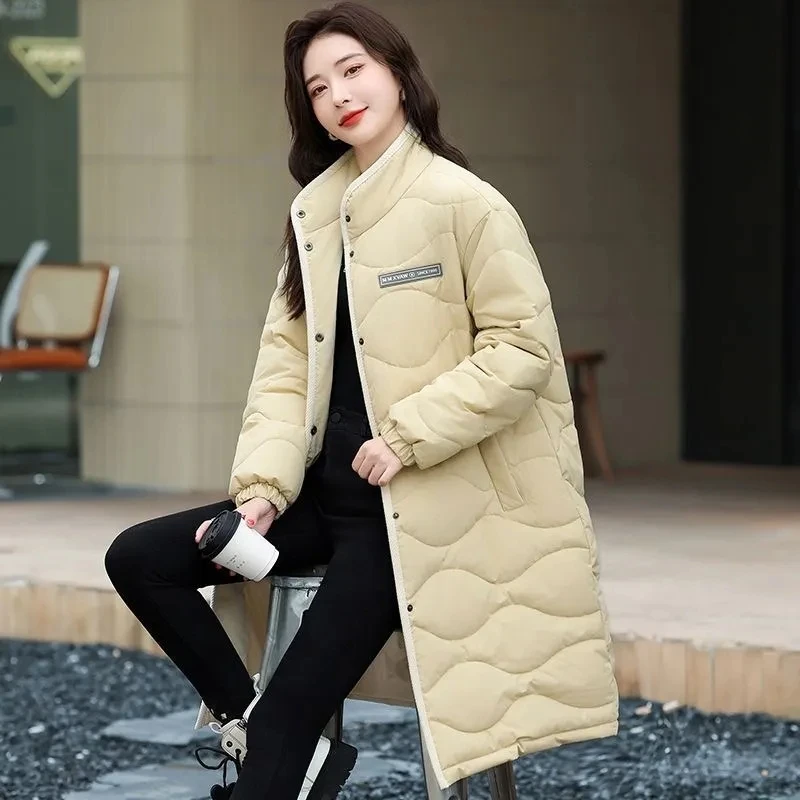 2024 New Winter Cotton Coats For Women Clothing Casual Standing Collar Loose Thickened Winter Jackets Long Parkas Overcoats 86
2024 New Winter Cotton Coats For Women Clothing Casual Standing Collar Loose Thickened Winter Jackets Long Parkas Overcoats 86
