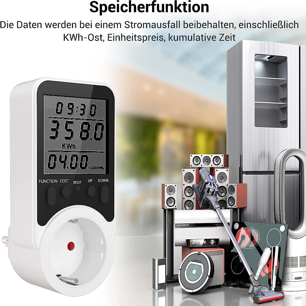 EU Metering ==Socket ==Power Cost ==Current ==Meter Power Meter Socket Overload Warning Smart Home Devices 7 Monitoring Modes
EU Metering ==Socket ==Power Cost ==Current ==Meter Power Meter Socket Overload Warning Smart Home Devices 7 Monitoring Modes
