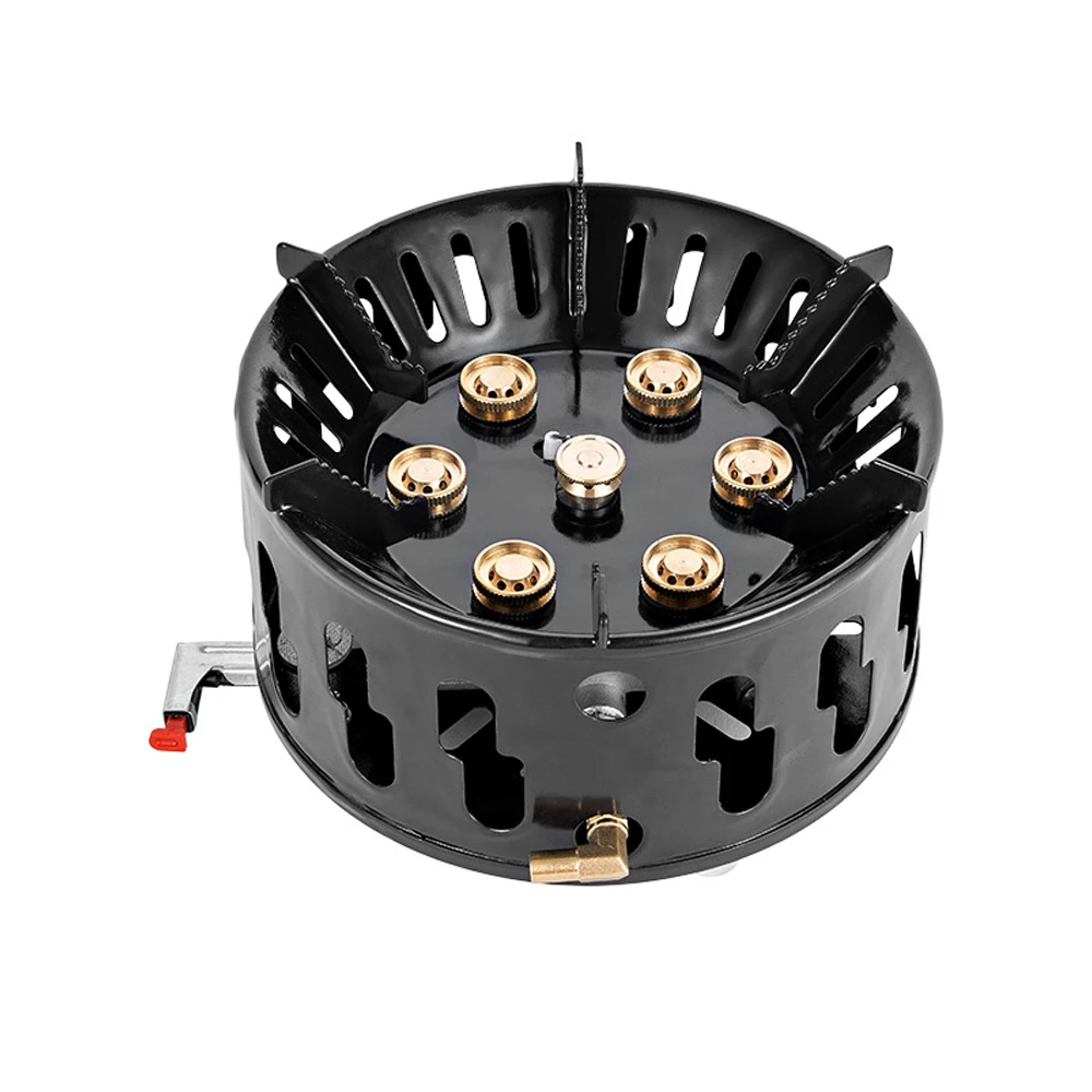 9800W Fierce Fire Camping Stove Portable Seven Core Stove Camping Stove for Camping Hiking
9800W Fierce Fire Camping Stove Portable Seven Core Stove Camping Stove for Camping Hiking