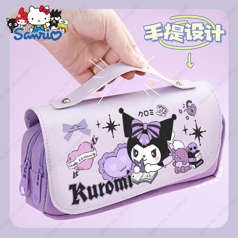 Sanrio искусственная кожа, большой емкости, карандаш, милый Коричный карандаш, мелодия, школьная фоторучка, сумка для ручек, ручка, канцелярские принадлежности
Sanrio искусственная кожа, большой емкости, карандаш, милый Коричный карандаш, мелодия, школьная фоторучка, сумка для ручек, ручка, канцелярские принадлежности