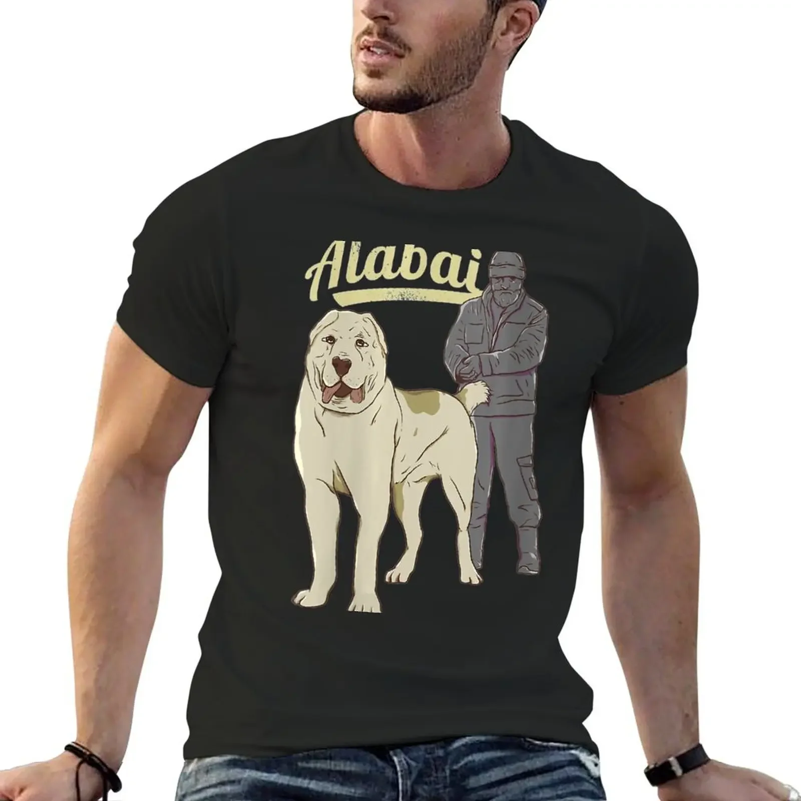 Alabai Dog Lovers Retro Style and Kids Apparel T-shirt hippie clothes tops plain heavyweight t shirts for men
Alabai Dog Lovers Retro Style and Kids Apparel T-shirt hippie clothes tops plain heavyweight t shirts for men
