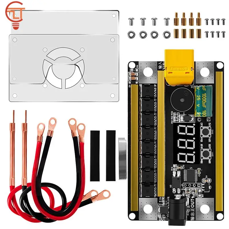 High Quality Spot Welder Kit 8V-24V Digital Power Adjustable Spot Welding Pen Control Board Nickel for 18650 Battery 99 Gears
High Quality Spot Welder Kit 8V-24V Digital Power Adjustable Spot Welding Pen Control Board Nickel for 18650 Battery 99 Gears