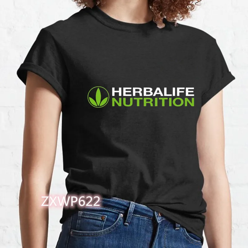 2022 Herbalife питательные футболки смешные Топы Harajuku футболка с надписью летняя