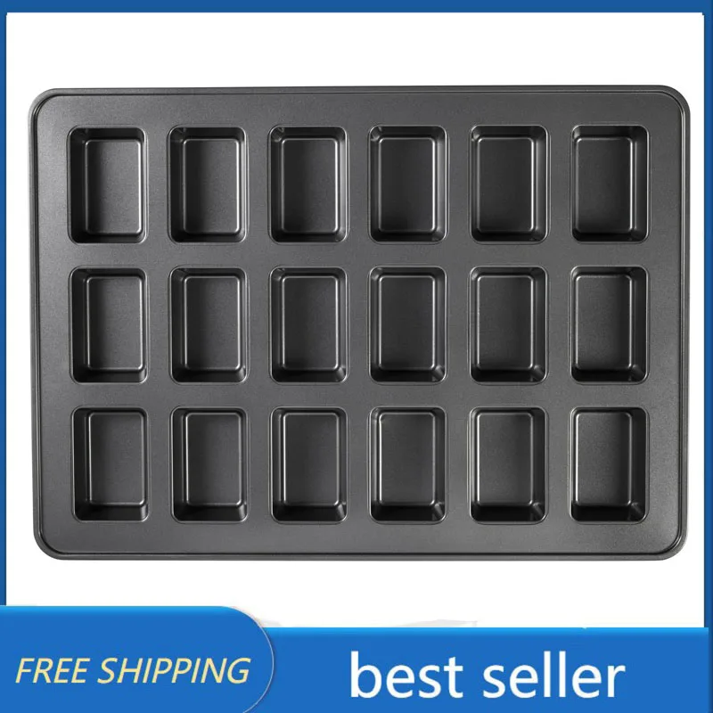 Wilton Perfect Results Premium Non-Stick Mini Loaf Pan, 18-Cavity
Wilton Perfect Results Premium Non-Stick Mini Loaf Pan, 18-Cavity