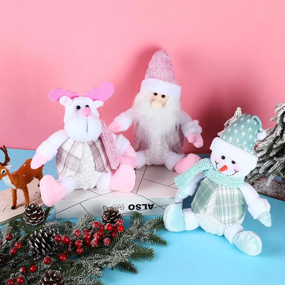 Christmas Ornament Excellent Wearing Vest Adorable Xmas Snowman Elk Sitting Doll Ornament for Gifts
Christmas Ornament Excellent Wearing Vest Adorable Xmas Snowman Elk Sitting Doll Ornament for Gifts