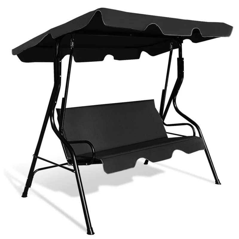 3 Seat Outdoor Patio Canopy Swing with Cushioned Steel Frame Outdoor Furniture Swing Chair
3 Seat Outdoor Patio Canopy Swing with Cushioned Steel Frame Outdoor Furniture Swing Chair